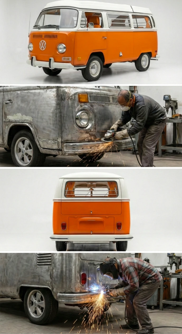 Volkswagen Van modification Omni into Volkswagen van